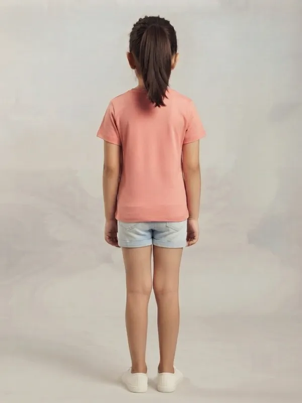 Pink_Casual_Fit_T-Shirt_for_Girls