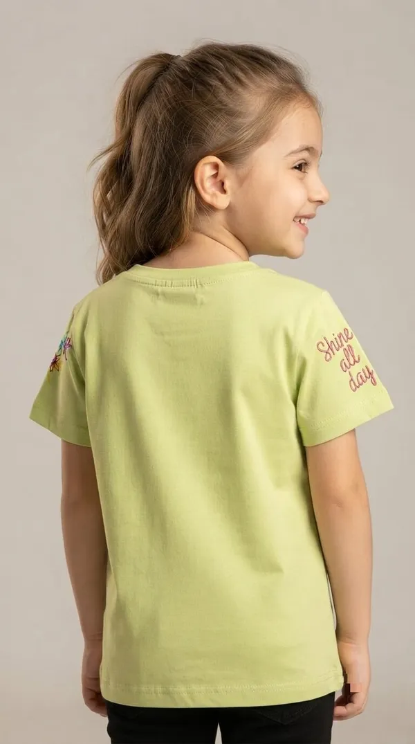 Green_Regular_Fit_Graphic_T-Shirt_for_Girls