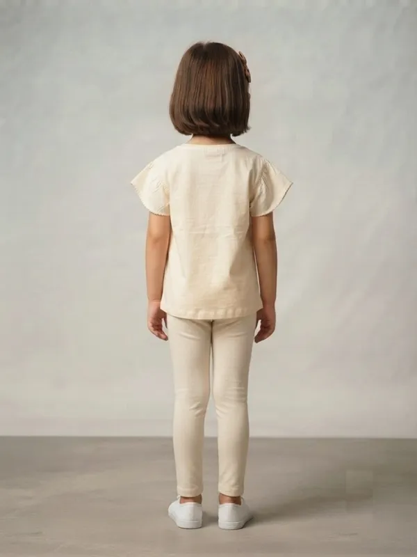 Cream_Flutter_Sleeve_Top__For_Girls