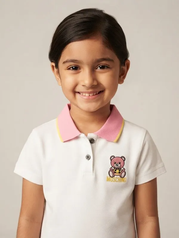 White_Polo_T-Shirt__For_Girls