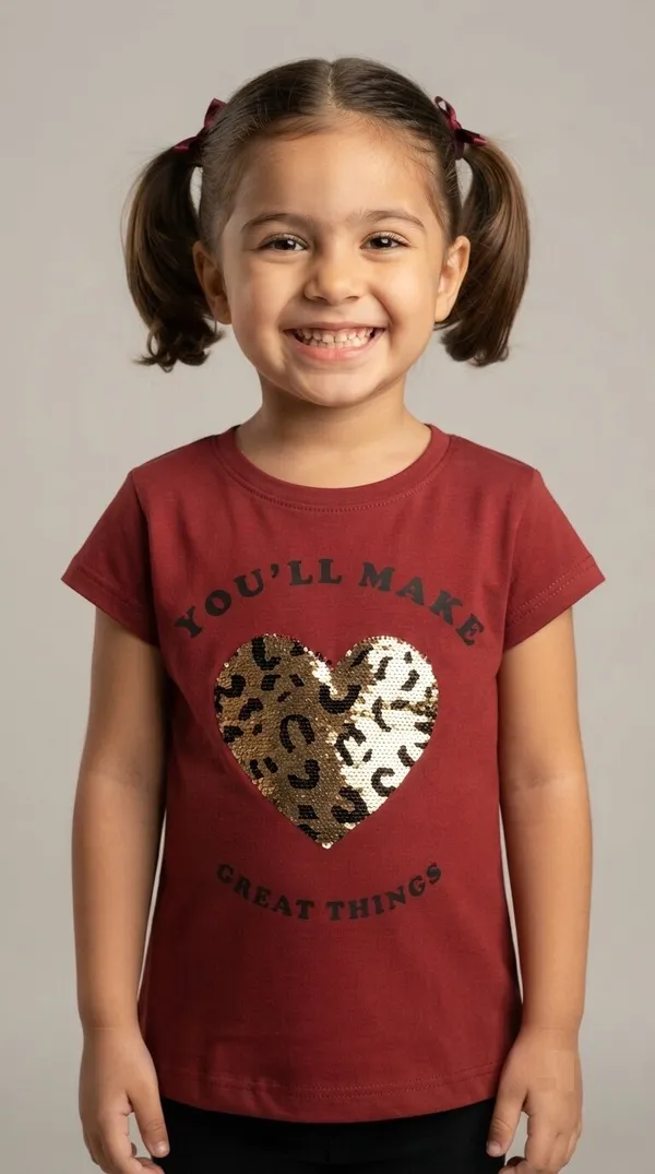 Maroon_Regular_Fit_Graphic_T-Shirt_for_Girls