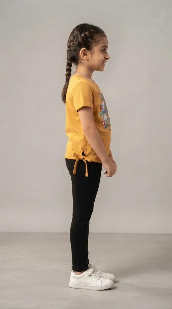 Yellow_Printed_T-Shirt__for_Girls