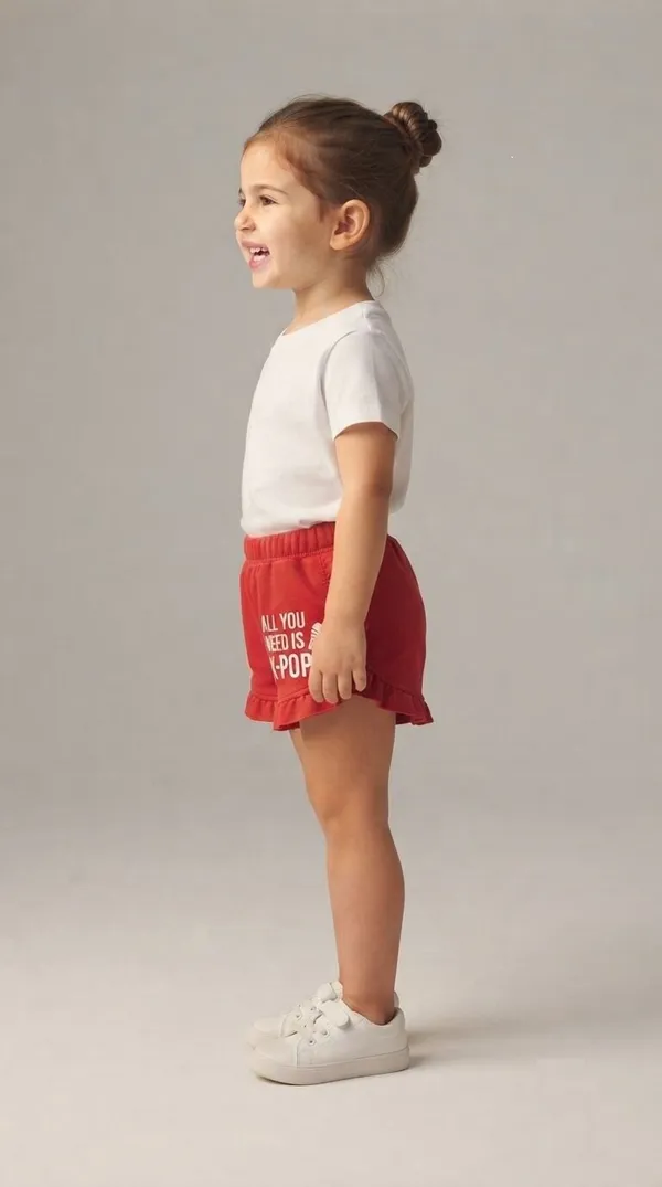 Red_Ruffle_Hem_Shorts_for_Girls