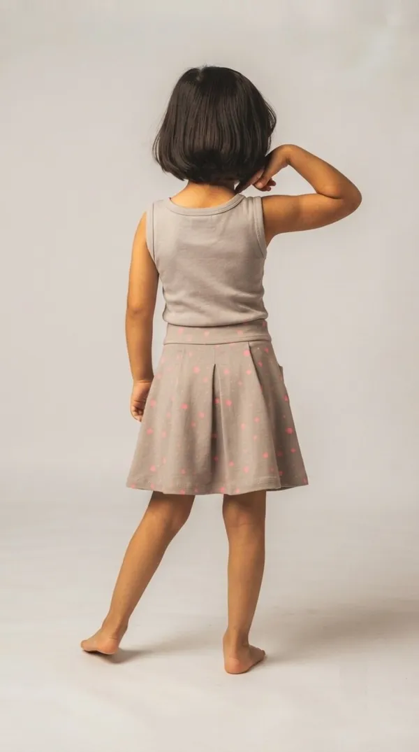 Grey_Pleated_Printed_Skirt_for_Girls