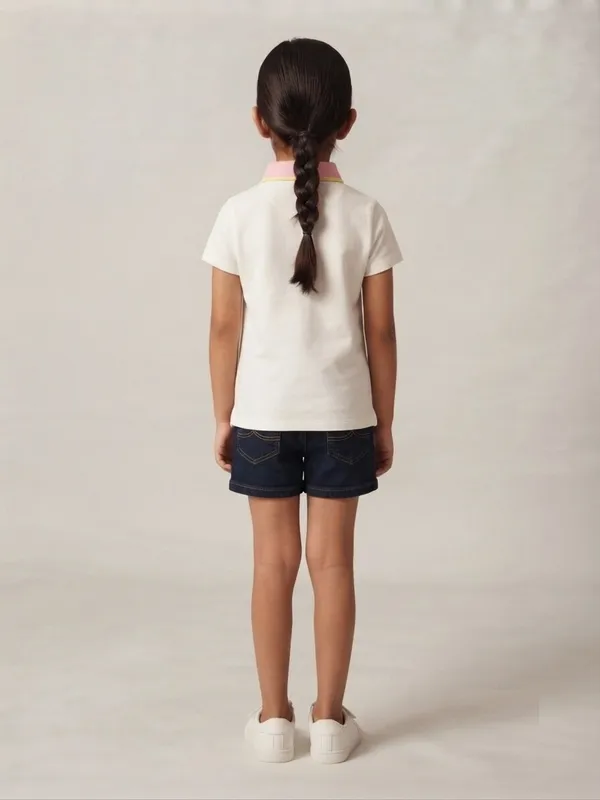 White_Polo_T-Shirt__For_Girls