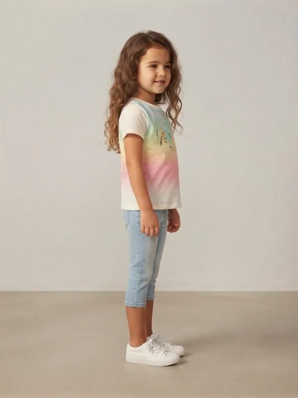 Multicolor_Casual_Fit_T-Shirt_for_Girls
