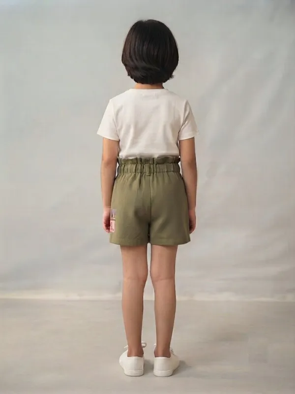 Olive_Green_Casual_Shorts_for_Girls