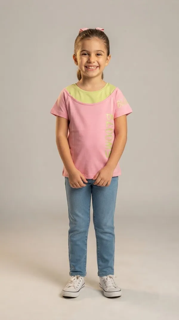 Pink_Short_Sleeve_Top_for_Girls