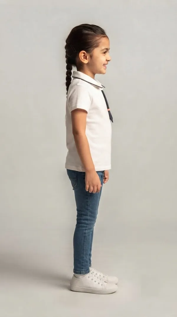White_Polo_Neck_T-Shirt_With_Tie_Detail_for_Girls