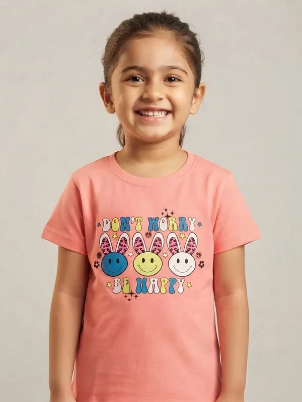 Pink_Casual_Fit_T-Shirt_for_Girls