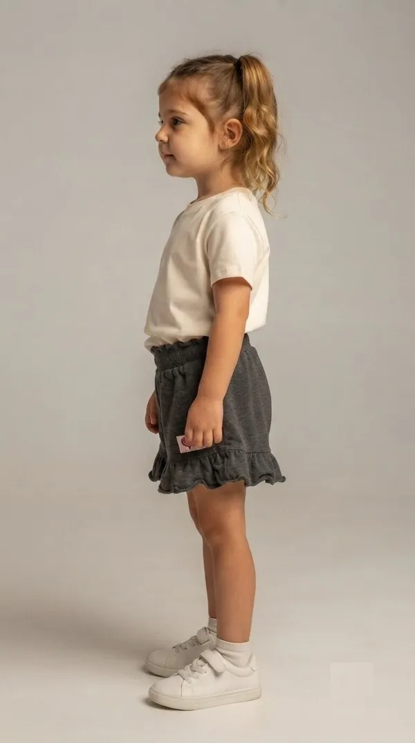 Grey_Knit_Ruffle_Shorts_for_Girls