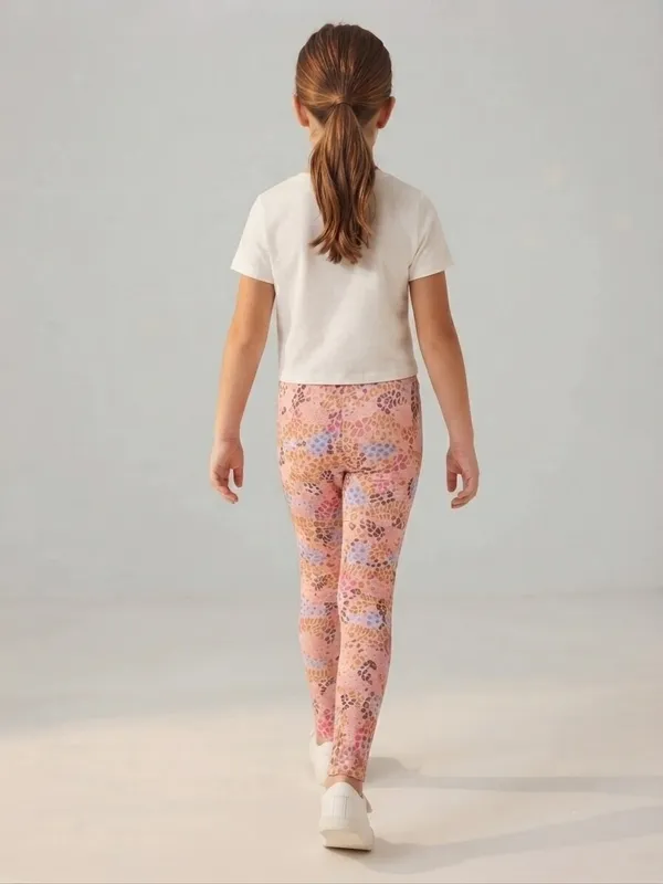 Pink_Floral_Print_Slim_Fit_Leggings_for_Girls