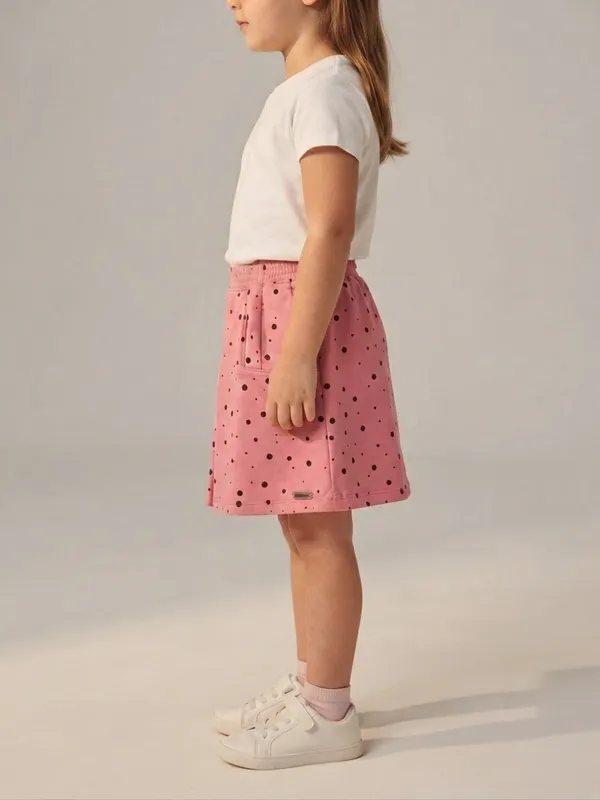 Pink_Polka_Dot_A-Line_Skirt_for_Girls