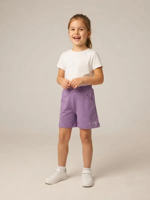 Purple_Casual_Shorts_for_Girls