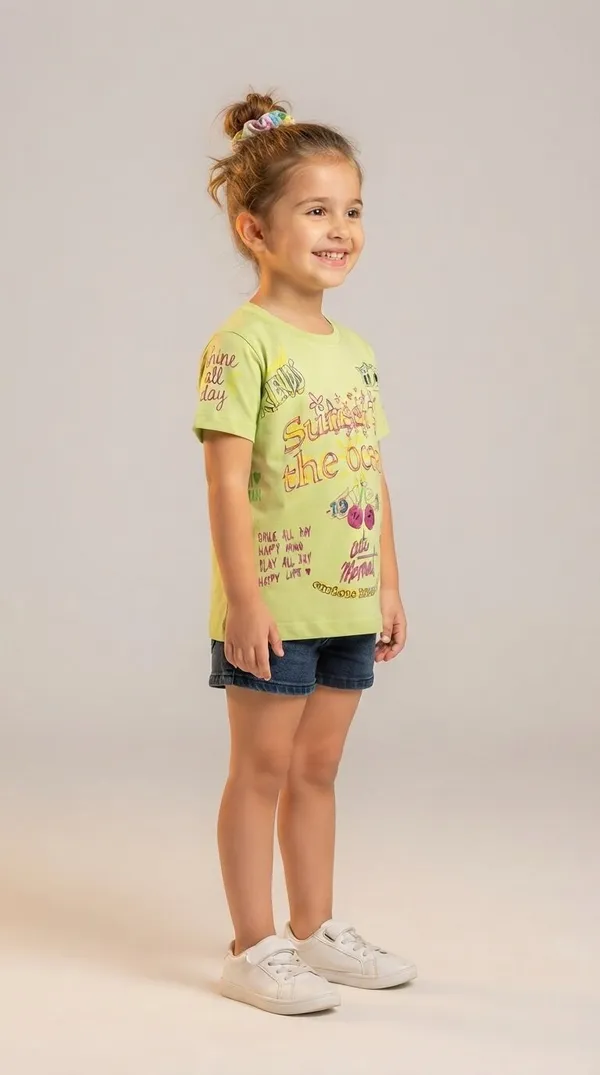 Green_Regular_Fit_Graphic_T-Shirt_for_Girls