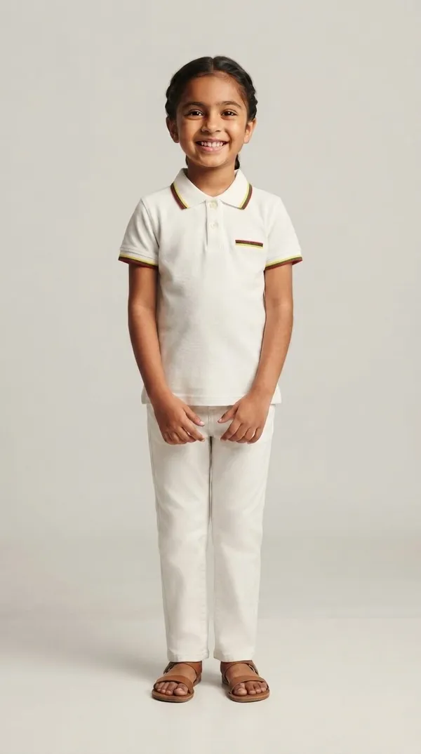 White_Polo_Shirt_For_Girls