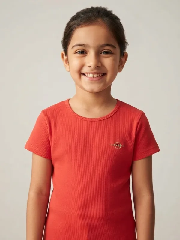 Red_Short_Sleeve_T-Shirt_for_Girls