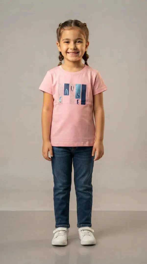 Pink_Graphic_Short_Sleeve_T-Shirt_for_Girls