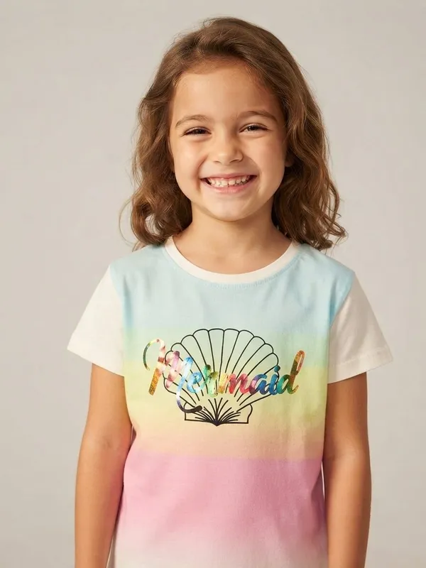 Multicolor_Casual_Fit_T-Shirt_for_Girls
