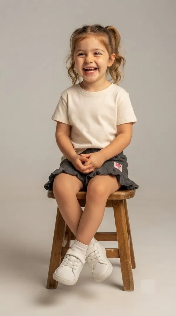 Grey_Knit_Ruffle_Shorts_for_Girls