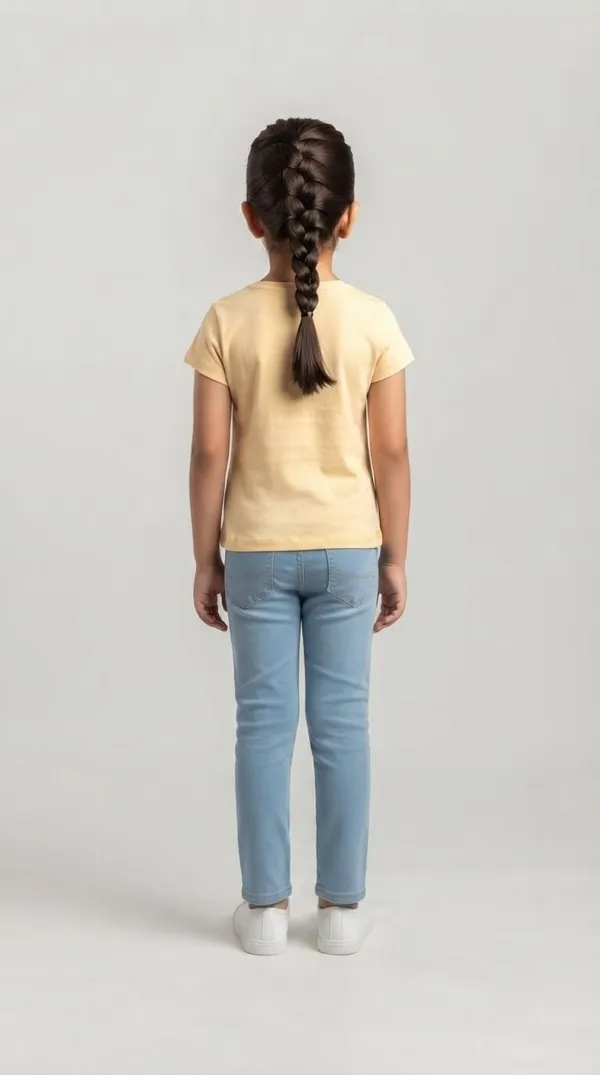 Yellow_Short_Sleeve_T-Shirt_for_Girls