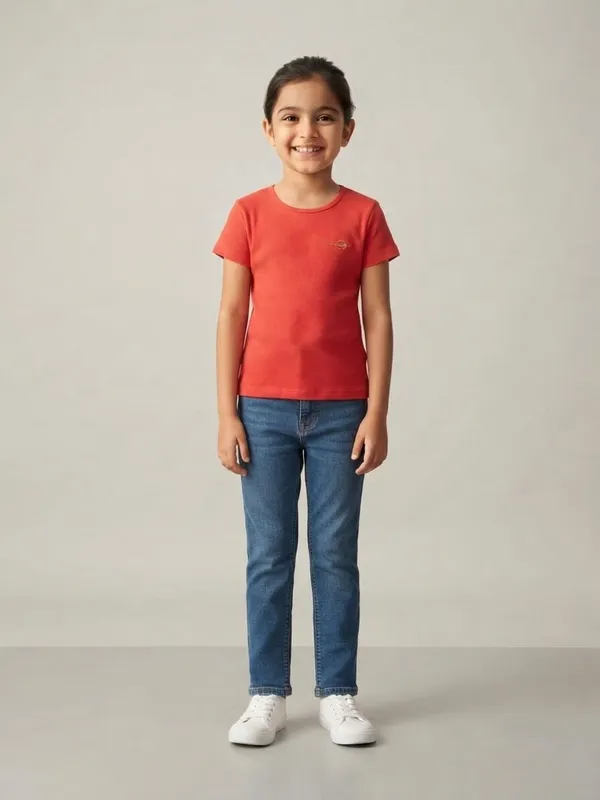 Red_Short_Sleeve_T-Shirt_for_Girls
