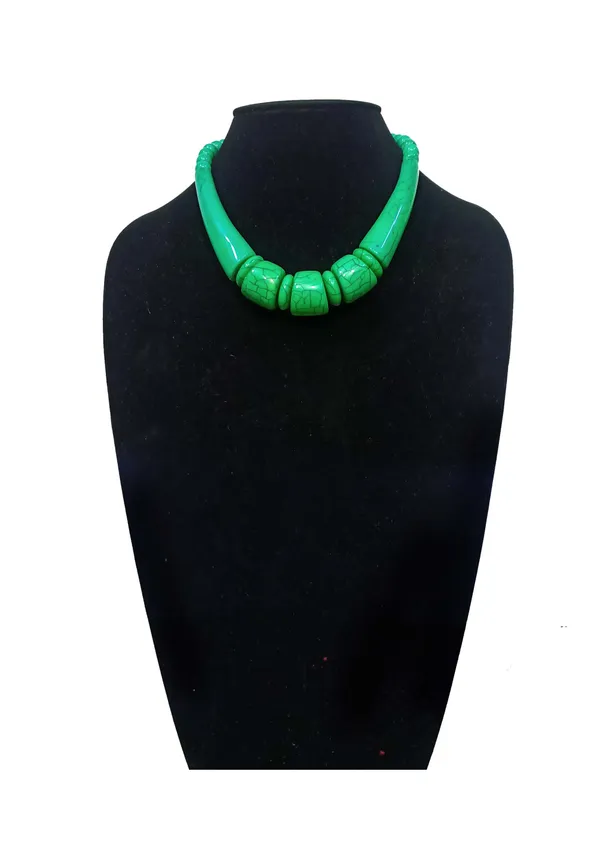 Green_Beaded_Statement_Necklace_for_Women