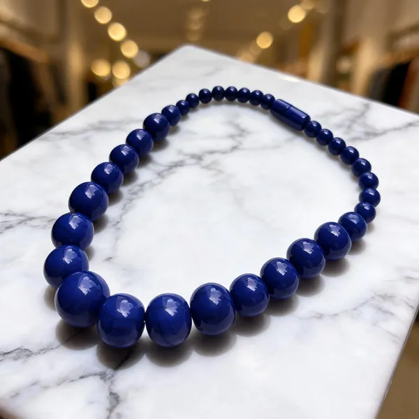 Blue_Resin_Beaded_Necklace_For_Women