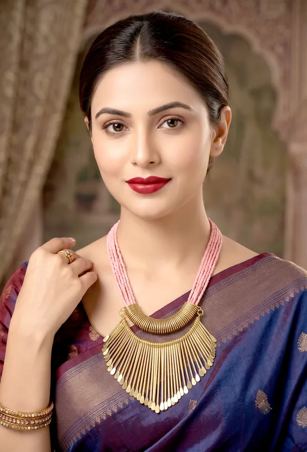 Gold_Tone_Statement_Necklace_for_Women