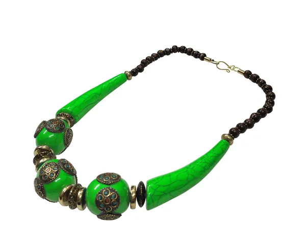 Green_Beaded_Statement_Necklace_for_Women