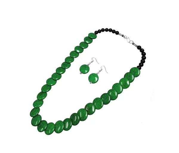 Green_Beaded_Necklace_Set_for_Women