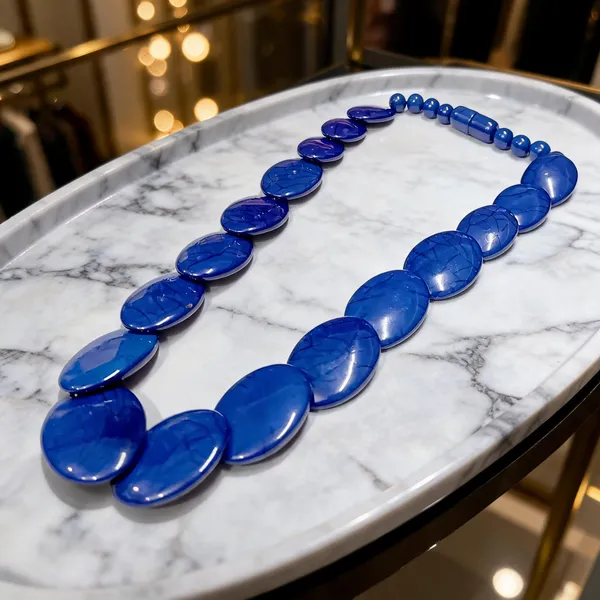 Blue_Resin_Beaded_Statement_Necklace_For_Women