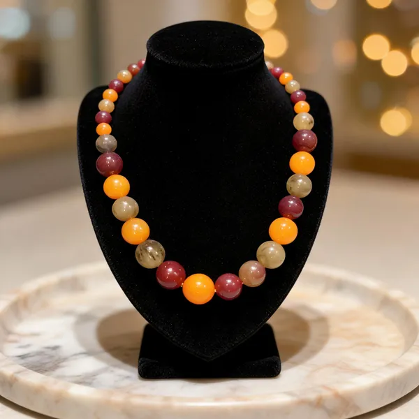 Multicolour_Resin_Long_Beaded_Statement_Necklace_For_Women