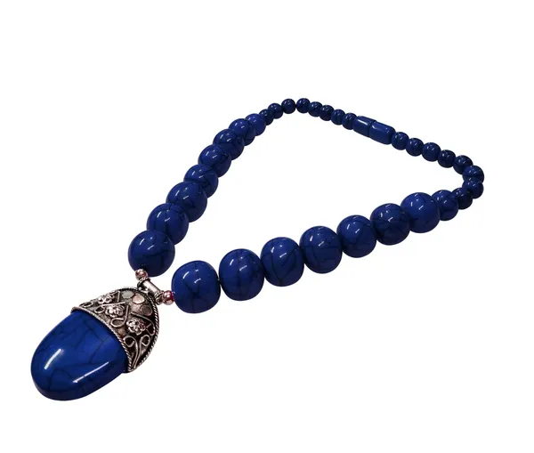 Blue_Beaded_Pendant_Necklace_for_Women