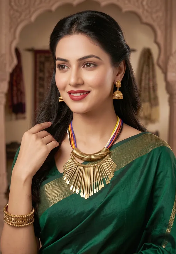 Gold_Tone_Traditional_Necklace_Set_for_Women