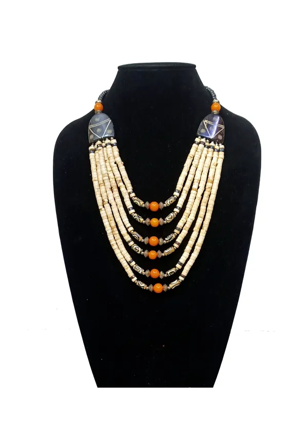 Multicolour_Beaded_Layered_Necklace_for_Women