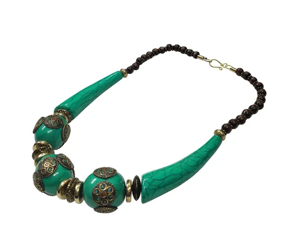 Green_Beaded_Statement_Necklace_for_Women