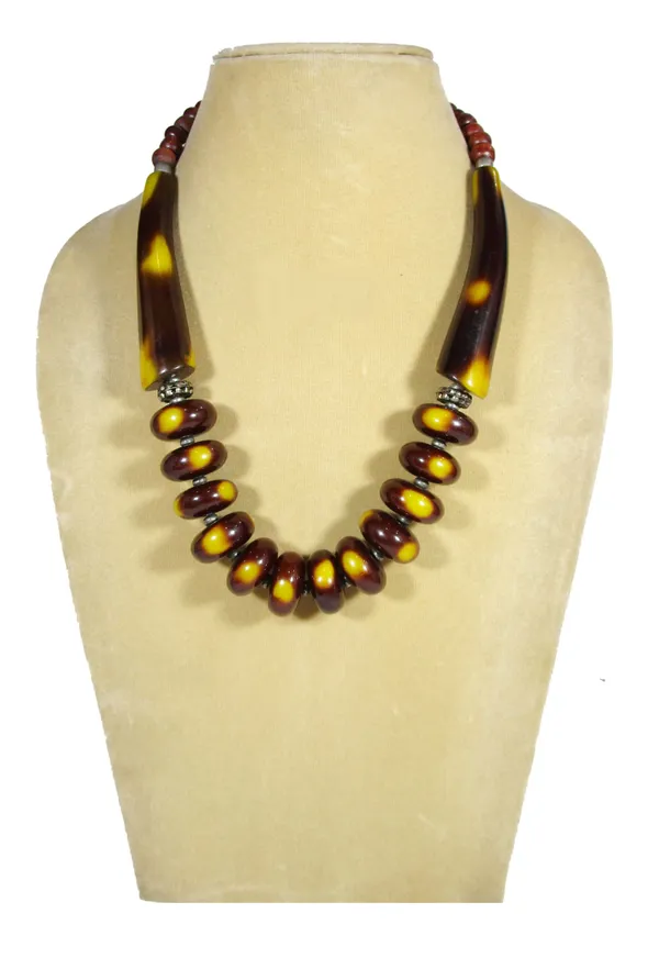 Brown_Beaded_Statement_Necklace_for_Women