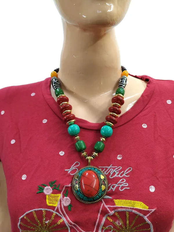 Multicolour_Beaded_Statement_Necklace_for_Women