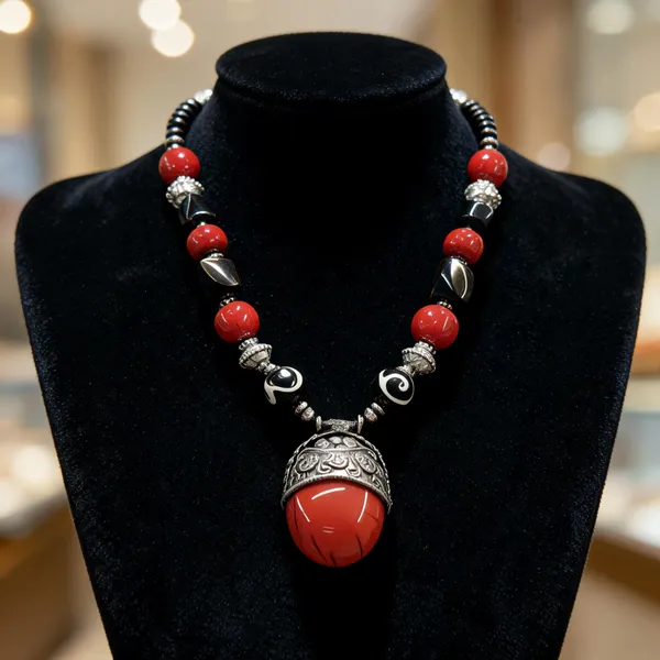 Multicolour_Beaded_Ethnic_Statement_Necklace_For_Women