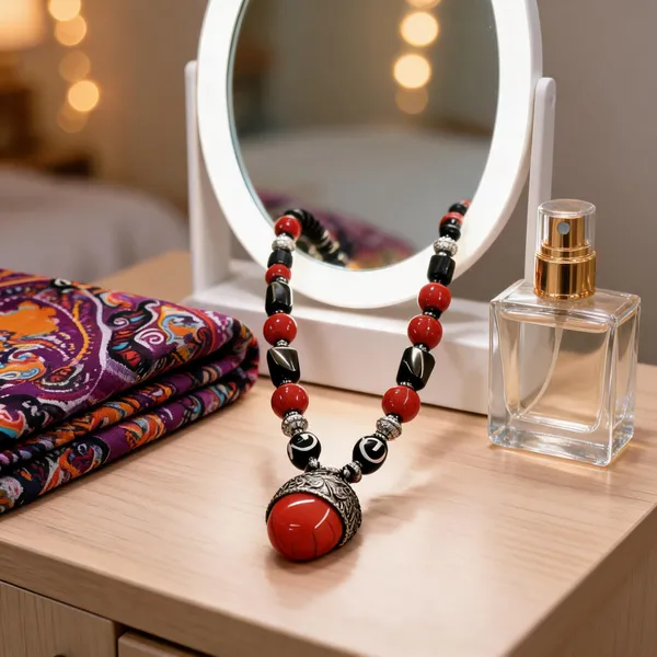 Multicolour_Beaded_Ethnic_Statement_Necklace_For_Women
