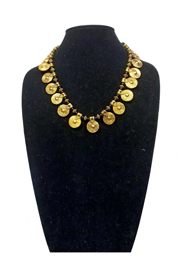 Gold_Tone_Beaded_Statement_Necklace_for_Women