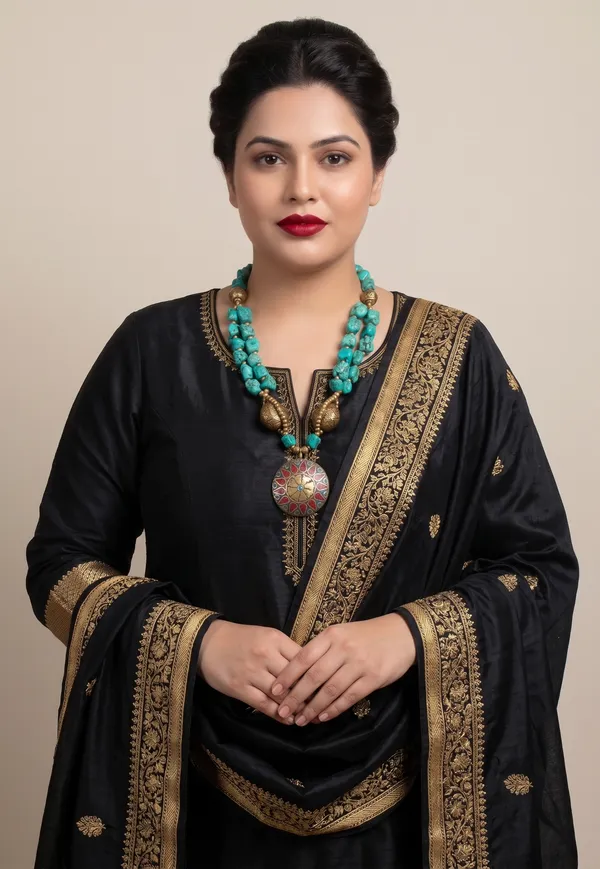 Black_Embroidered_Ethnic_Suit_Set_for_Women