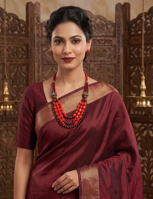 Maroon_Silk_Saree_for_Women