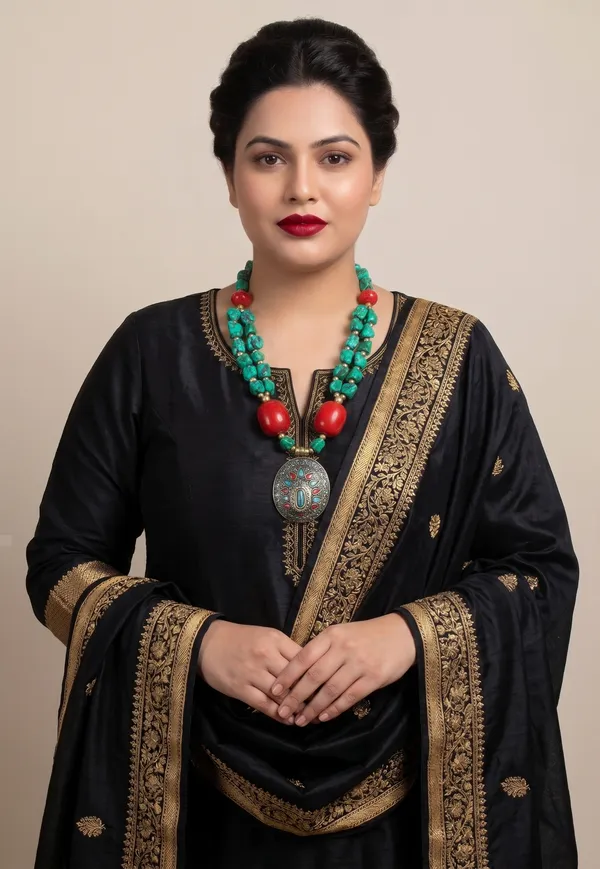 Black_Embroidered_Ethnic_Suit_Set_for_Women