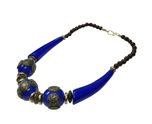Blue_Beaded_Statement_Necklace_for_Women