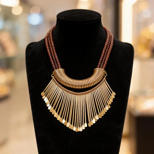 Gold_Glass_Brass_Layered_Statement_Necklace_For_Women