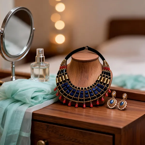 Multicolour_Brass_Glass_Layered_Necklace_Set_For_Women