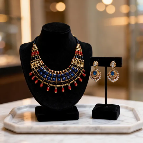 Multicolour_Brass_Glass_Layered_Necklace_Set_For_Women