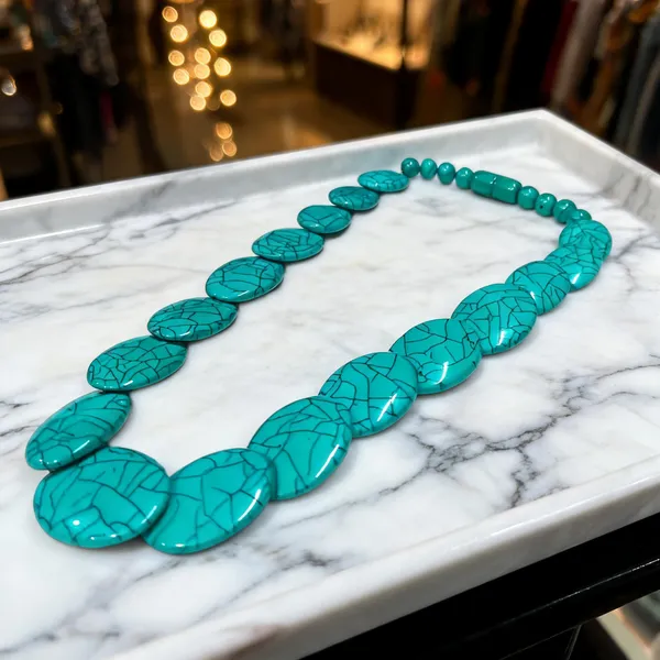 Turquoise_Resin_Graduated_Oval_Beaded_Statement_Necklace_For_Women